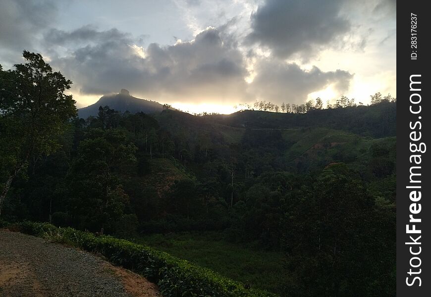 Kabaragala Mountain View Beautiful Morning