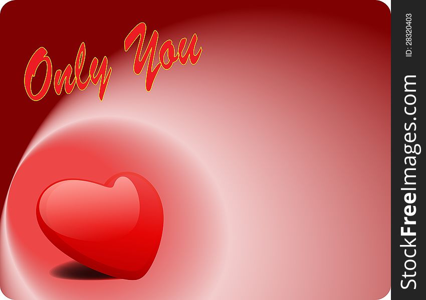 Happy Love in Valentine Day Background, Card & Wallpaper