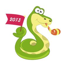 Snake Symbol Of 2013 Year Royalty Free Stock Images Snake Symbol Of 2013 Year Royalty Free Stock Images