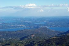 Panorama Of Lakes And Northern Italy Royalty Free Stock Photography Panorama Of Lakes And Northern Italy Royalty Free Stock Photography