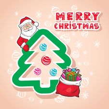 Christmas Illustration Royalty Free Stock Photos Christmas Illustration Royalty Free Stock Photos