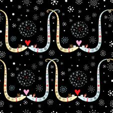 Texture Of Snake Lovers Stock Images