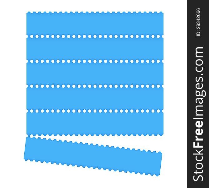 Blue graphic bar layout template