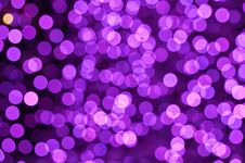 Defocused Abstract Christmas Background Stock Photo