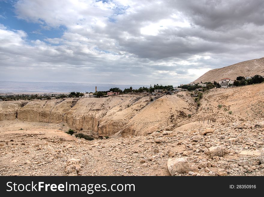 Landscape of jericho and judean desert. Landscape of jericho and judean desert