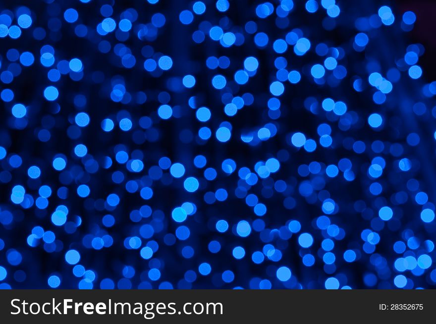 Defocused abstract christmas background, out of focus light spots forming a soft background