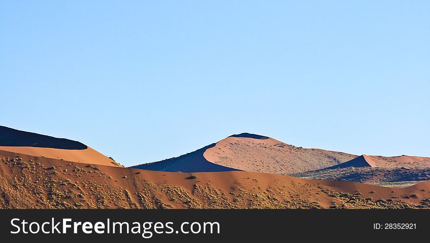 Sand dune in Namib-Naukluft National Park, Namibia