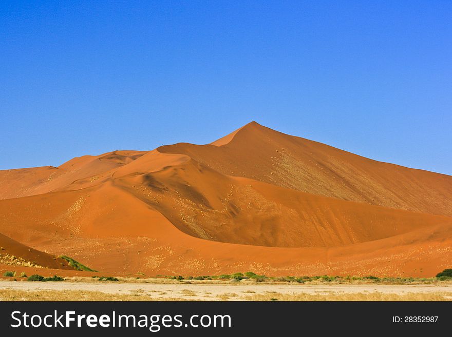 Sand dune in Namib-Naukluft National Park, Namibia