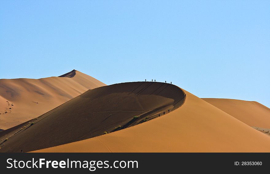 Sand dune in Namib-Naukluft National Park, Namibia