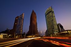 Berliner Potsdamer Platz Royalty Free Stock Photos Berliner Potsdamer Platz Royalty Free Stock Photos