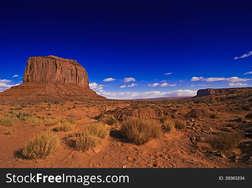 Monument Valley National Park in Arizona, USA. Monument Valley National Park in Arizona, USA
