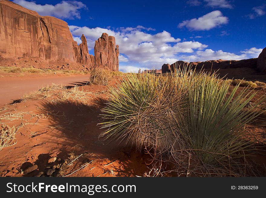 Monument Valley National Park in Arizona, USA. Monument Valley National Park in Arizona, USA