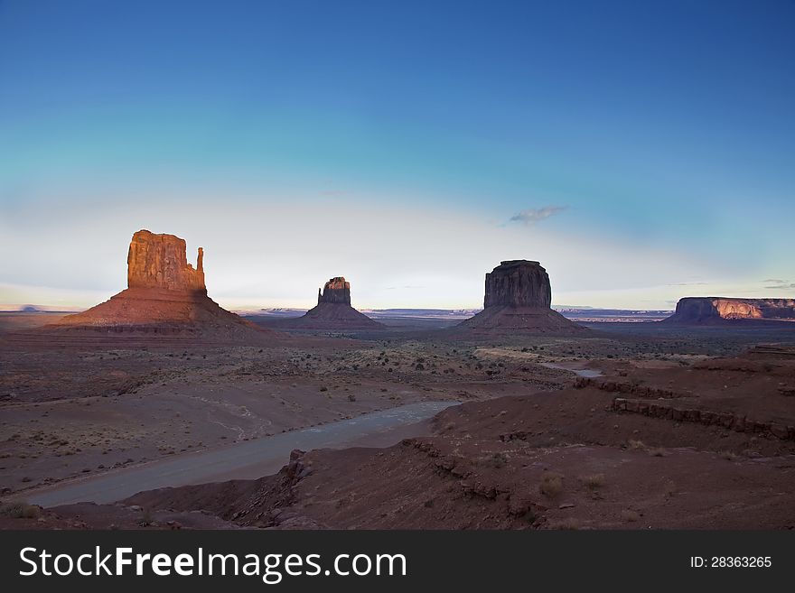 Monument Valley In Arizona