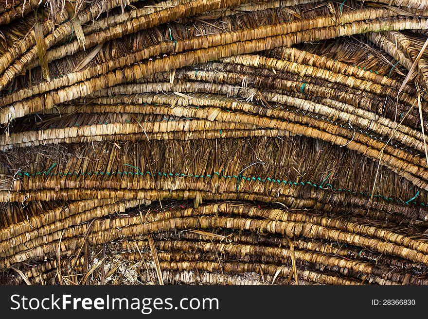 Wicker texture, bark, natural and organic