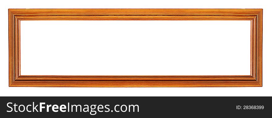 Oblong-shaped Wooden Frame