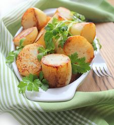 Fresh Potatoes Fried Stock Image Fresh Potatoes Fried Stock Image