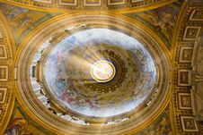 San Pietro Basilica Interior Royalty Free Stock Photos