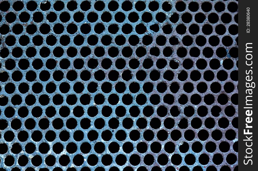 Mesh steel iron circle hole perforated