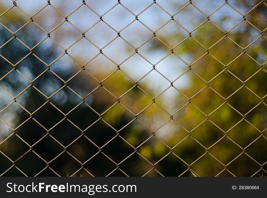 Mesh iron chain steel fence galvanized