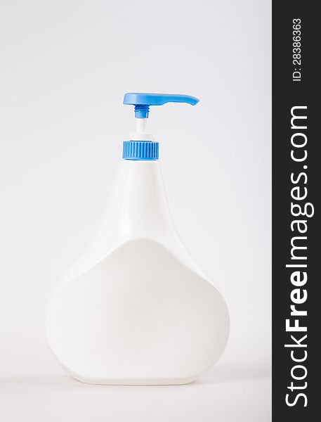 White Plastic Bottle