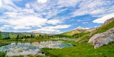 Beaver Lagoon In The San Juan Mountains In Colorado Royalty Free Stock Photo Beaver Lagoon In The San Juan Mountains In Colorado Royalty Free Stock Photo