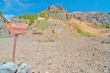 Ruins Of A Silver Mine In Silverton, In The San Juan Mountains In Colorado Royalty Free Stock Photography Ruins Of A Silver Mine In Silverton, In The San Juan Mountains In Colorado Royalty Free Stock Photography