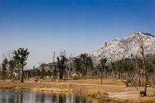 Xiang Lake After The Snow Stock Photography Xiang Lake After The Snow Stock Photography