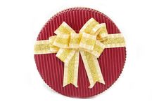 Red Present Box Royalty Free Stock Photos Red Present Box Royalty Free Stock Photos