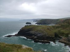 Tintagel Cornwall Stock Image Tintagel Cornwall Stock Image