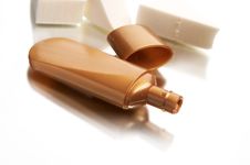 Liquid Makeup Royalty Free Stock Photography Liquid Makeup Royalty Free Stock Photography