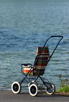Baby Carriage Royalty Free Stock Image