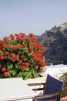 Cafe Table Incredible View Stock Photography Cafe Table Incredible View Stock Photography