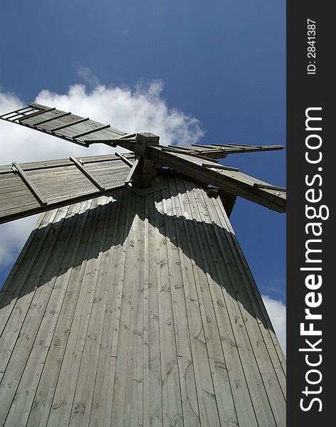Historic estonian windmill in Hiiumaa island. Historic estonian windmill in Hiiumaa island.