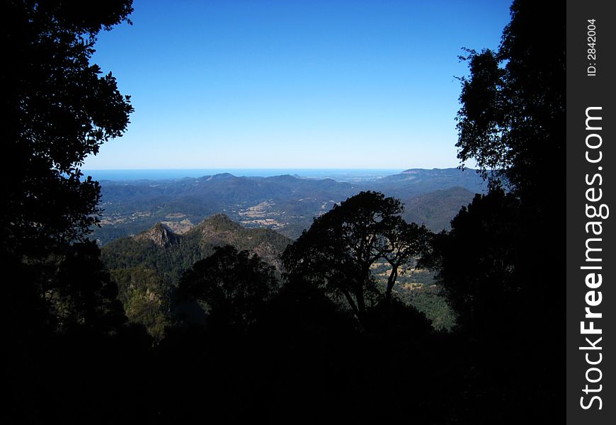 View from Mount Warning