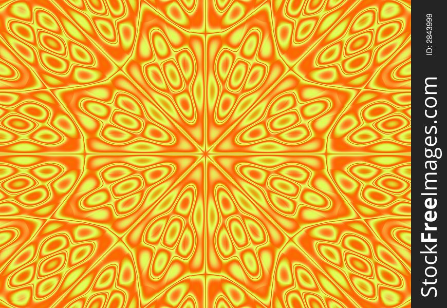 Yellow abstract background. Computer generated. Yellow abstract background. Computer generated.