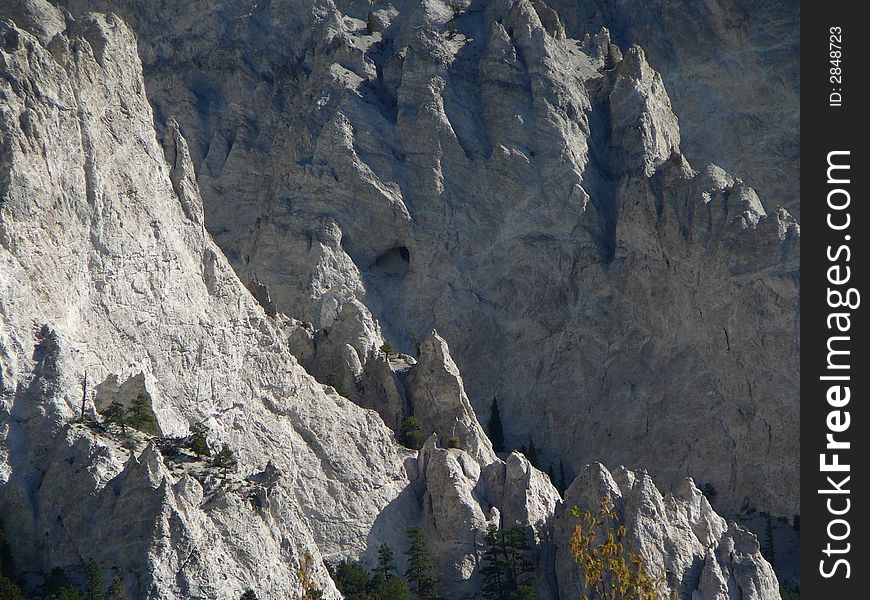 Chalk Cliffs and clouds