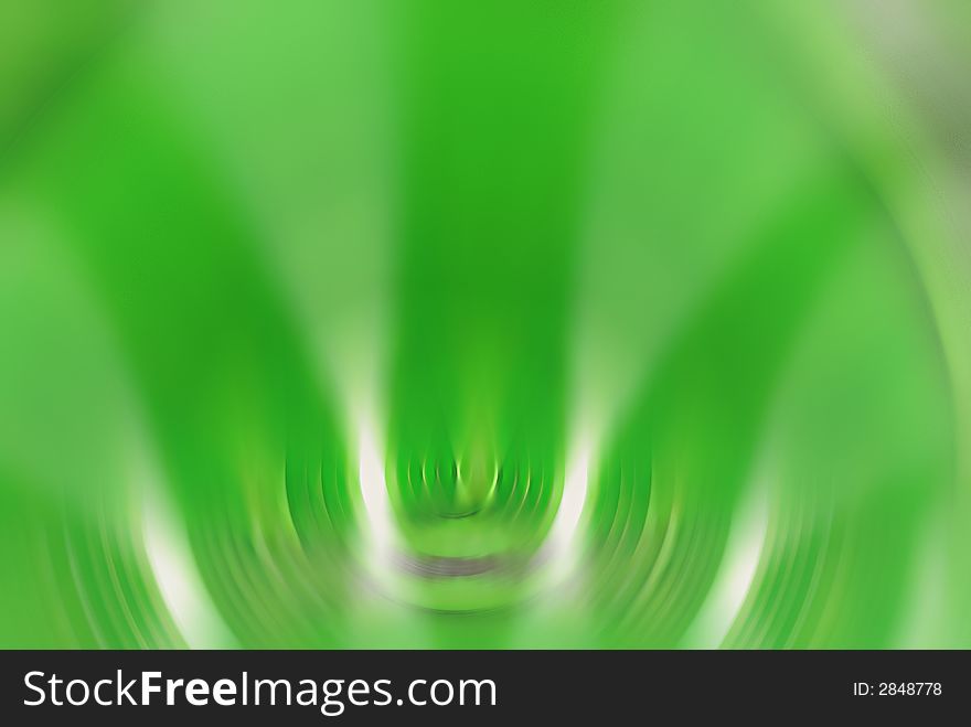 Abstract color, dynamical composition, green. Abstract color, dynamical composition, green