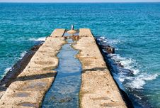Old Pier Dock Jetty Royalty Free Stock Image
