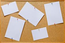 Cork Board Royalty Free Stock Image Cork Board Royalty Free Stock Image