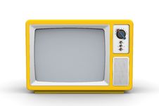 Vintage Television Stock Images