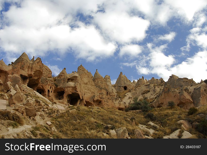 The Speciel Stone Formation Of Cappadocia