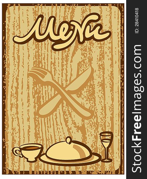 Cafe Menu Background