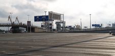Yard At The Ferry - Calais, France Stock Photo Yard At The Ferry - Calais, France Stock Photo