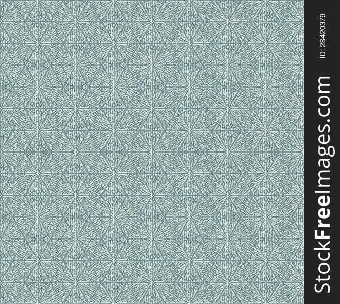 Seamless Pattern In Teal Color