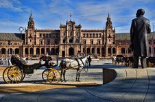 Spanish Square In Sevilla, Spain Stock Photography Spanish Square In Sevilla, Spain Stock Photography