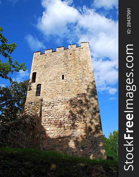 Sigulda Medieval Castle in Latvia, Europe