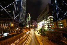 Hong Kong At Night Stock Photography Hong Kong At Night Stock Photography