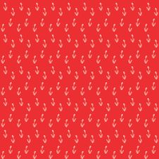 Vector Pattern Of Little White Tulips On Red Field Stock Image Vector Pattern Of Little White Tulips On Red Field Stock Image