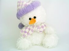 Stuffed Snowman Royalty Free Stock Photo Stuffed Snowman Royalty Free Stock Photo