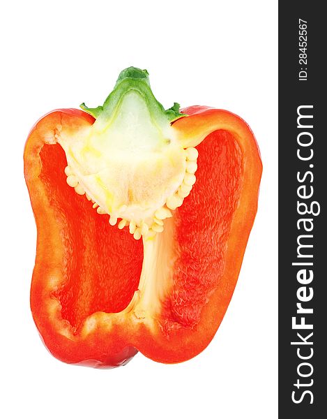 Half red pepper